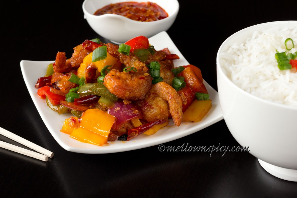 Szechuan style Shrimp